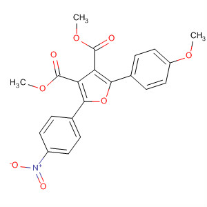 129913-36-6  3,4-Furandicarboxylic acid, 2-(4-methoxyphenyl)-5-(4-nitrophenyl)-,dimethyl ester