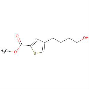 130073-86-8  2-Thiophenecarboxylic acid, 4-(4-hydroxybutyl)-, methyl ester