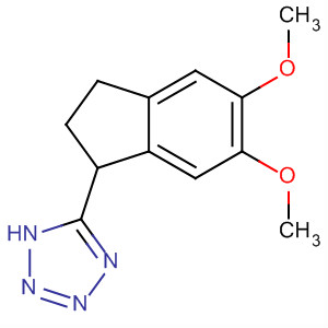 130489-96-2  1H-Tetrazole, 5-(2,3-dihydro-5,6-dimethoxy-1H-inden-1-yl)-