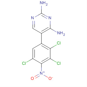130801-21-7  2,4-Pyrimidinediamine, 5-(2,3,5-trichloro-4-nitrophenyl)-