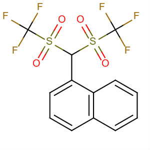 130875-42-2  Naphthalene, 1-[bis[(trifluoromethyl)sulfonyl]methyl]-