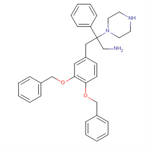 130962-26-4  1-Piperazineethanamine,a-[[3,4-bis(phenylmethoxy)phenyl]methyl]-4-phenyl-