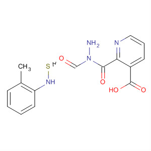 131090-32-9  3-Pyridinecarboxylic acid,2-[[(2-methylphenyl)amino]thioxomethyl]hydrazide