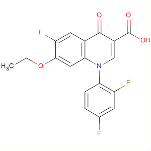 131183-24-9  3-Quinolinecarboxylic acid,1-(2,4-difluorophenyl)-7-ethoxy-6-fluoro-1,4-dihydro-4-oxo-