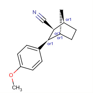 131376-92-6  Bicyclo[2.2.1]heptane-2-carbonitrile, 3-(4-methoxyphenyl)-,(1R,2S,3R,4S)-rel-