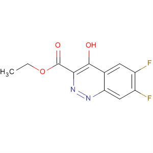 114610-24-1  3-Cinnolinecarboxylic acid, 6,7-difluoro-4-hydroxy-, ethyl ester