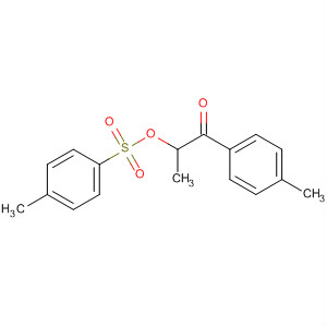 115424-15-2  1-Propanone, 1-(4-methylphenyl)-2-[[(4-methylphenyl)sulfonyl]oxy]-