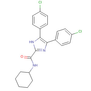 116238-44-9  1H-Imidazole-2-carboxamide, 4,5-bis(4-chlorophenyl)-N-cyclohexyl-