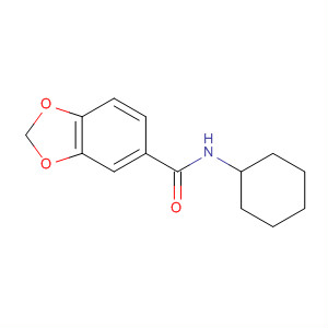 117034-26-1  1,3-Benzodioxole-5-carboxamide, N-cyclohexyl-