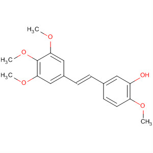 117048-62-1  Phenol, 2-methoxy-5-[(1E)-2-(3,4,5-trimethoxyphenyl)ethenyl]-