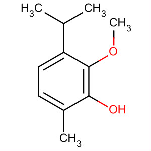 117069-97-3  Phenol, 2-methoxy-6-methyl-3-(1-methylethyl)-