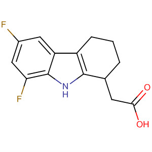 117200-83-6  1H-Carbazole-1-acetic acid, 6,8-difluoro-2,3,4,9-tetrahydro-