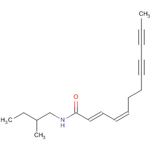 117505-95-0  2,4-Dodecadiene-8,10-diynamide, N-(2-methylbutyl)-, (2E,4Z)-
