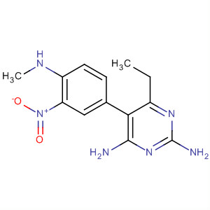 118344-67-5  2,4-Pyrimidinediamine, 6-ethyl-5-[4-(methylamino)-3-nitrophenyl]-