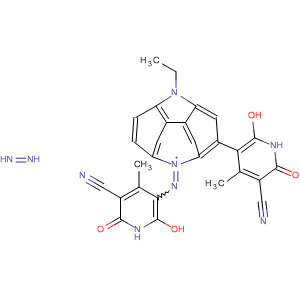 118830-30-1  3-Pyridinecarbonitrile,5,5'-[(9-ethyl-9H-carbazole-3,6-diyl)bis(azo)]bis[1,2-dihydro-6-hydroxy-4-methyl-2-oxo-