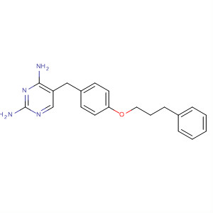 119427-22-4  2,4-Pyrimidinediamine, 5-[[4-(3-phenylpropoxy)phenyl]methyl]-