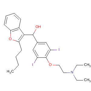119589-49-0  3-Benzofuranmethanol,2-butyl-a-[4-[2-(diethylamino)ethoxy]-3,5-diiodophenyl]-