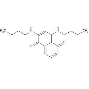 120345-96-2  1,5-Naphthalenedione, 2,4-bis(butylamino)-