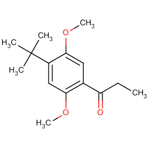 120350-19-8  1-Propanone, 1-[4-(1,1-dimethylethyl)-2,5-dimethoxyphenyl]-