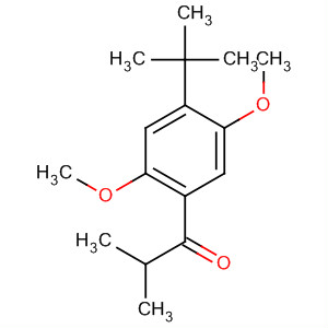 120350-21-2  1-Propanone, 1-[4-(1,1-dimethylethyl)-2,5-dimethoxyphenyl]-2-methyl-