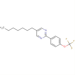 121219-84-9  Pyrimidine, 5-heptyl-2-[4-(trifluoromethoxy)phenyl]-