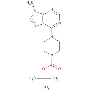 121370-57-8  1-Piperazinecarboxylic acid, 4-(9-methyl-9H-purin-6-yl)-,1,1-dimethylethyl ester