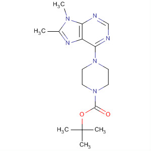 121370-66-9  1-Piperazinecarboxylic acid, 4-(8,9-dimethyl-9H-purin-6-yl)-,1,1-dimethylethyl ester