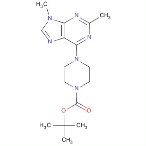 121370-76-1  1-Piperazinecarboxylic acid, 4-(2,9-dimethyl-9H-purin-6-yl)-,1,1-dimethylethyl ester