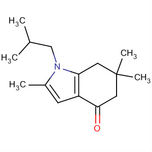 121626-24-2  4H-Indol-4-one, 1,5,6,7-tetrahydro-2,6,6-trimethyl-1-(2-methylpropyl)-