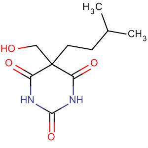 121823-88-9  2,4,6(1H,3H,5H)-Pyrimidinetrione, 5-(hydroxymethyl)-5-(3-methylbutyl)-