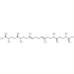 121927-67-1  1,10,14,23-Tetracosatetraene,2,3,7,10,15,18,22,23-octamethyl-6,19-bis(methylene)-,(3S,7S,10E,14E,18S,22S)-
