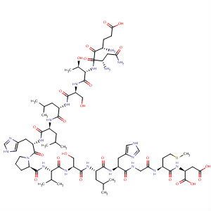 122075-50-7  L-Aspartic acid,L-a-glutamyl-L-asparaginyl-L-threonyl-L-seryl-L-leucyl-L-leucyl-L-histidyl-L-prolyl-L-valyl-L-seryl-L-leucyl-L-histidylglycyl-L-methionyl-