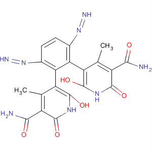 122639-06-9  3-Pyridinecarboxamide,5,5'-[1,4-phenylenebis(azo)]bis[1,2-dihydro-6-hydroxy-4-methyl-2-oxo-