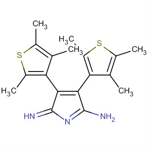 123323-71-7  2H-Pyrrol-5-amine, 2-imino-3,4-bis(2,4,5-trimethyl-3-thienyl)-