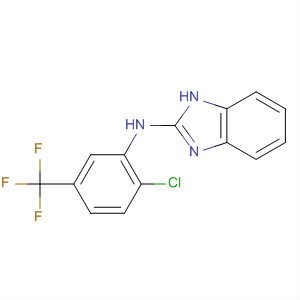 123365-74-2  1H-Benzimidazol-2-amine, N-[2-chloro-5-(trifluoromethyl)phenyl]-