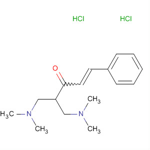 106262-13-9  1-Penten-3-one,5-(dimethylamino)-4-[(dimethylamino)methyl]-1-phenyl-, dihydrochloride