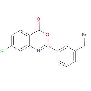 106264-01-1  4H-3,1-Benzoxazin-4-one, 2-[3-(bromomethyl)phenyl]-7-chloro-