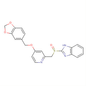 106265-59-2  1H-Benzimidazole,2-[[[4-(1,3-benzodioxol-5-ylmethoxy)-2-pyridinyl]methyl]sulfinyl]-