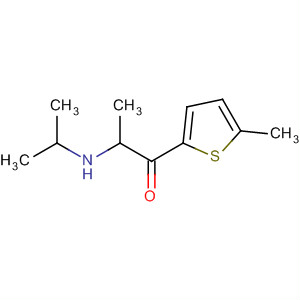 106265-89-8  1-Propanone, 2-[(1-methylethyl)amino]-1-(5-methyl-2-thienyl)-