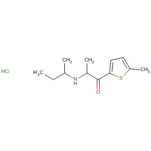 106265-90-1  1-Propanone, 2-[(1-methylpropyl)amino]-1-(5-methyl-2-thienyl)-,hydrochloride