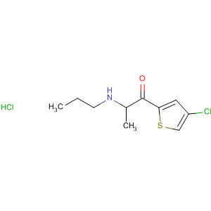 106266-02-8  1-Propanone, 1-(4-chloro-2-thienyl)-2-(propylamino)-, hydrochloride
