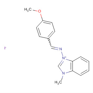 106284-84-8  1H-Benzimidazolium,1-[[(4-methoxyphenyl)methylene]amino]-3-methyl-, iodide