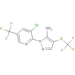 106285-90-9  1H-Pyrazol-5-amine,1-[3-chloro-5-(trifluoromethyl)-2-pyridinyl]-4-[(trifluoromethyl)thio]-