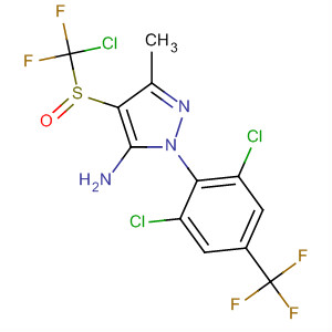 106286-05-9  1H-Pyrazol-5-amine,4-[(chlorodifluoromethyl)sulfinyl]-1-[2,6-dichloro-4-(trifluoromethyl)phenyl]-3-methyl-
