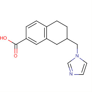 106289-19-4  2-Naphthalenecarboxylic acid,5,6,7,8-tetrahydro-7-(1H-imidazol-1-ylmethyl)-