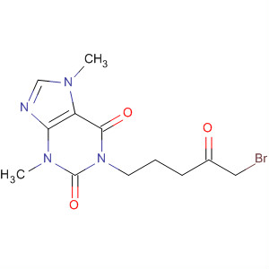 106310-03-6  1H-Purine-2,6-dione,1-(5-bromo-4-oxopentyl)-3,7-dihydro-3,7-dimethyl-