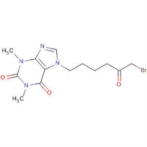 106310-07-0  1H-Purine-2,6-dione, 7-(6-bromo-5-oxohexyl)-3,7-dihydro-1,3-dimethyl-