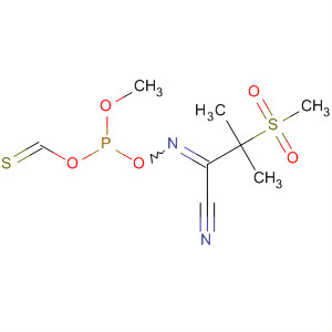 106310-55-8  2,4-Dioxa-5-aza-3-phosphahept-5-ene-7-nitrile,3-methoxy-6-[1-methyl-1-(methylsulfonyl)ethyl]-, 3-sulfide