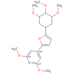 106331-67-3  Pyridine,2,6-dimethoxy-4-[tetrahydro-5-(3,4,5-trimethoxyphenyl)-2-furanyl]-, cis-