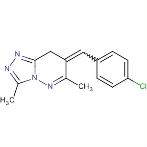 106334-96-7  1,2,4-Triazolo[4,3-b]pyridazine,7-[(4-chlorophenyl)methylene]-7,8-dihydro-3,6-dimethyl-